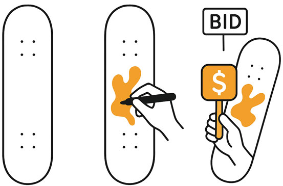 VASE Decked Out Board Design Steps