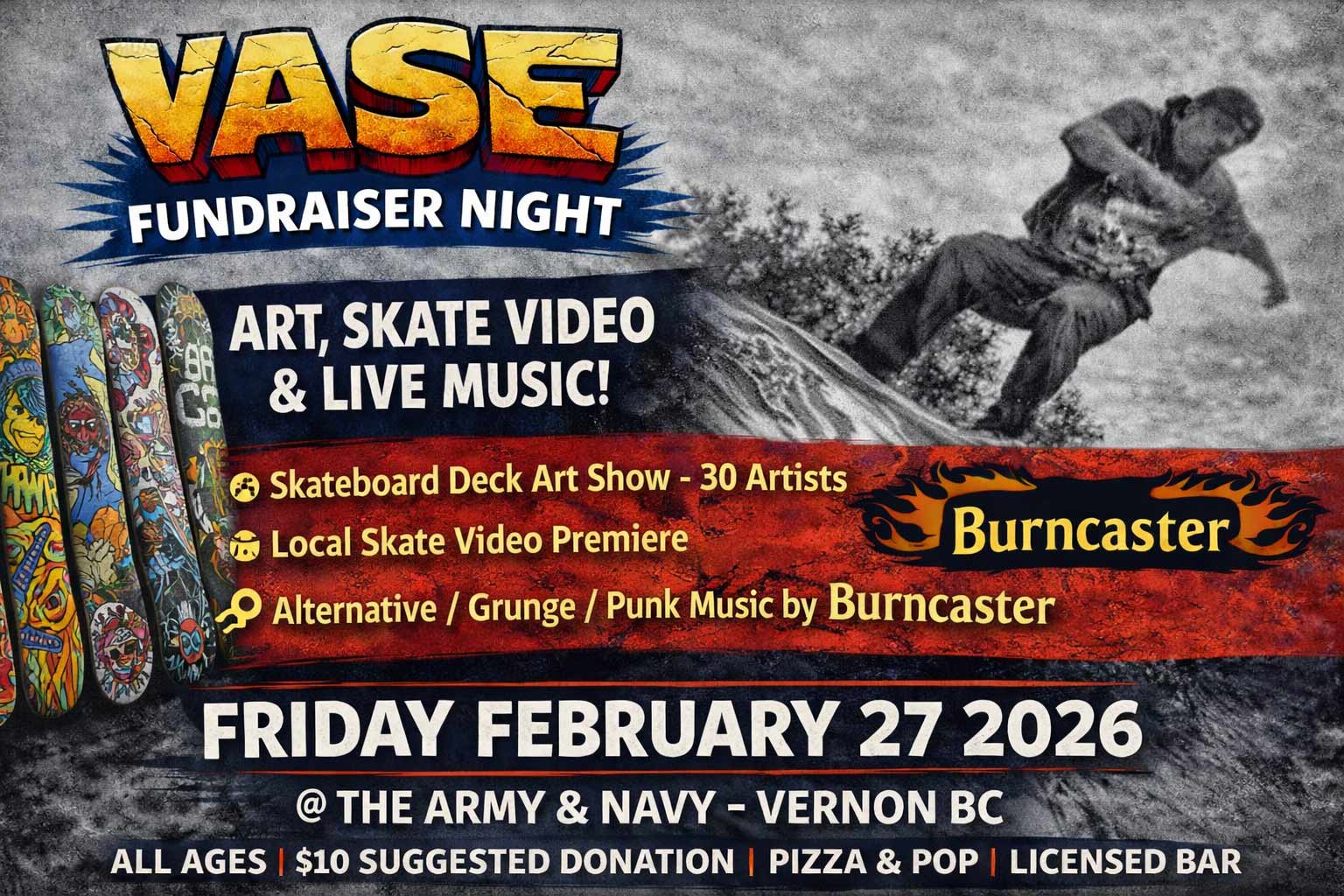 VASE Fundraising event